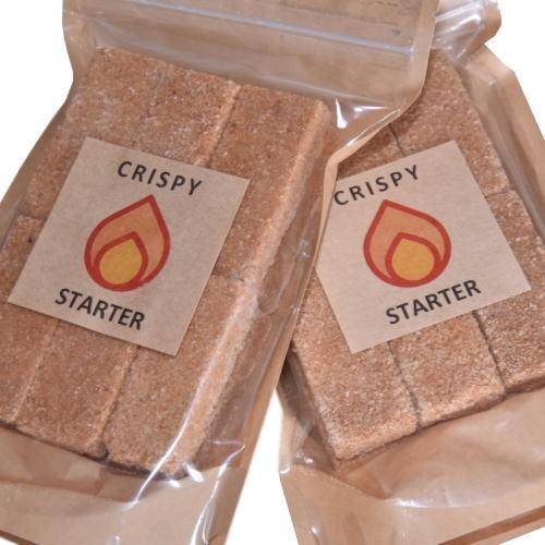 国産の着火剤 クリスピィスターター２４ピース (薪ストーブアクセサリー) | 