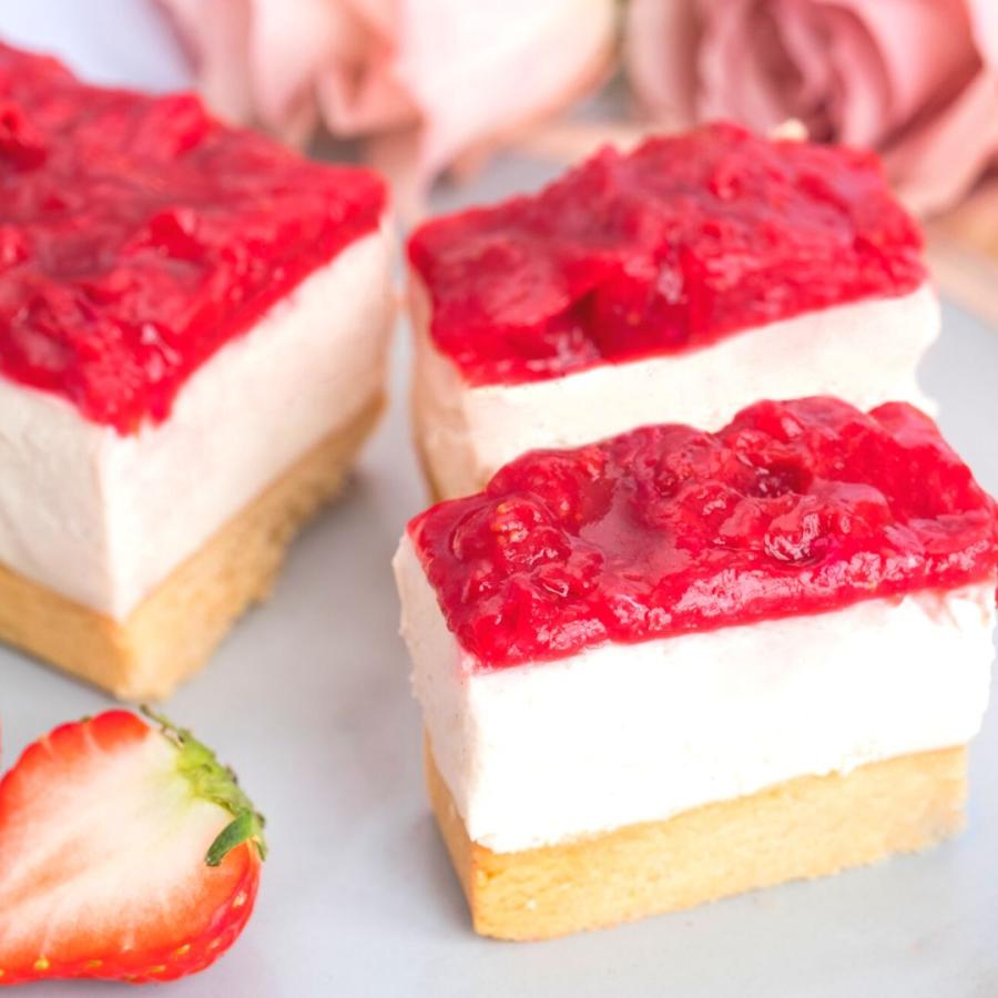誕生日 ギフト バラと苺の チーズケーキ ダイエット ベジタリアン プラントベース St0003whiteday ヴィーガン専門店セントパレス 通販 Yahoo ショッピング