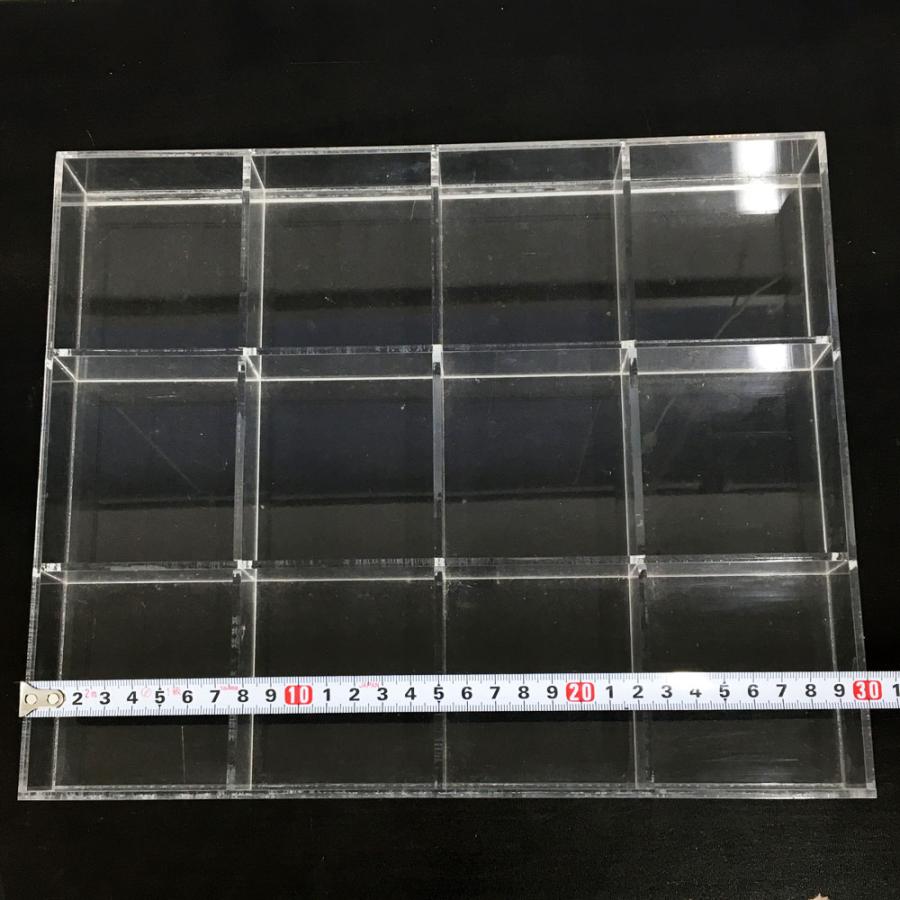 展示品処分セール アクリルケース 小物入れ 30cm×25cm×3.5cm(4cm) 新品 