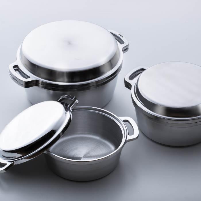 ☆おまけ付き☆ HALムスイ KING 無水鍋 20cm +京都活具スポンジ 金or銀