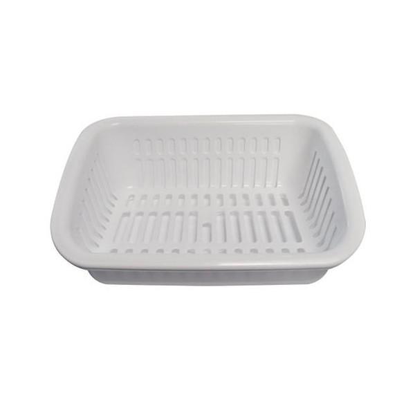 【2160円以上送料無料】リッチェル レイ 出し入れしやすい水切り ホワイト 13955-4 | 