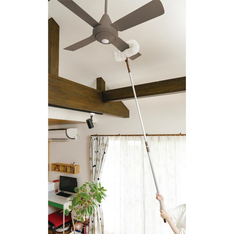 アズマ工業 シーリングファン・高所モップH　LL586 ヘッドのみ 高い所の掃除に 安心連結対応 |  | 04