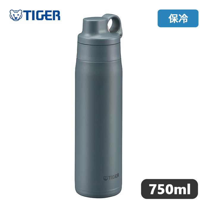 タイガー ステンレスストローボトル 750ml フォグブルー MTS-W075 AF 【Tiger タイガー魔法瓶 水筒 真空 断熱 ボトル ストロー】 | 