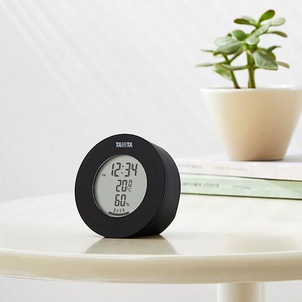 【送料無料】タニタ　TT585BK デジタル温湿度計　ブラック |  | 03