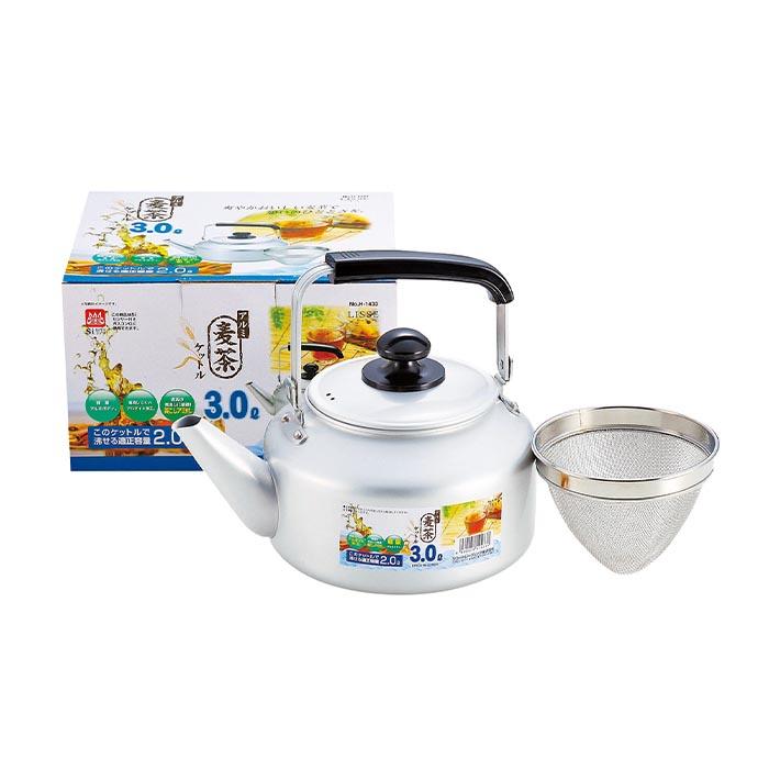 パール金属  H-1433 リース アルミ麦茶ケットル3.0L やかん/ケトル | 