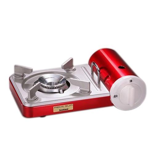 【ガスボンベ3P付】【2160円以上送料無料】 岩谷産業 カセットフー　プチスリム　レッド CB-JRC-PS-R | 