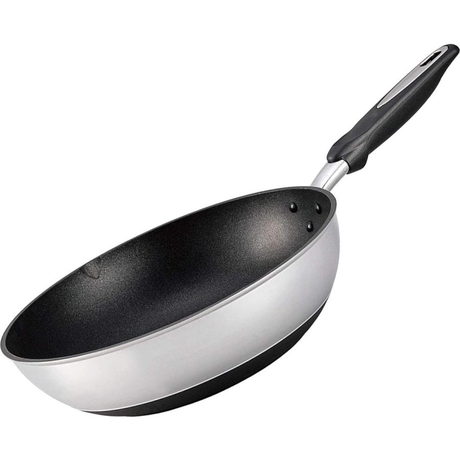 【2160円以上送料無料】 北陸アルミ 【日本製】IHハイキャストプレミアム いため鍋30cm | 