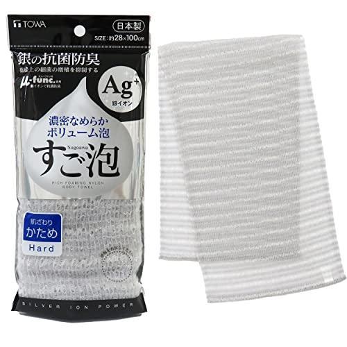 東和産業 すご泡 銀抗菌ナイロンタオル かため | 