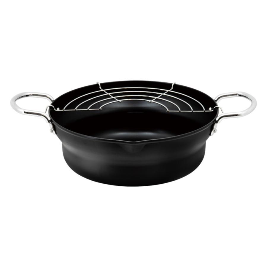 和平 カラリーズ IH対応 段付両手天ぷら鍋 24cm RB-2764 : Shop Trade