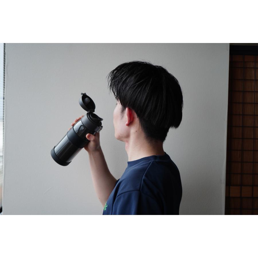 和平 フォルテック ワンタッチ サースティマグボトル 800ml ブラック