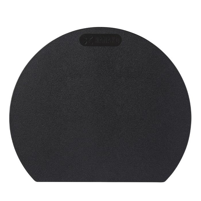 HANAKO エラストマー カッティングボード Mサイズ ブラック 半円まな板 |  | 01