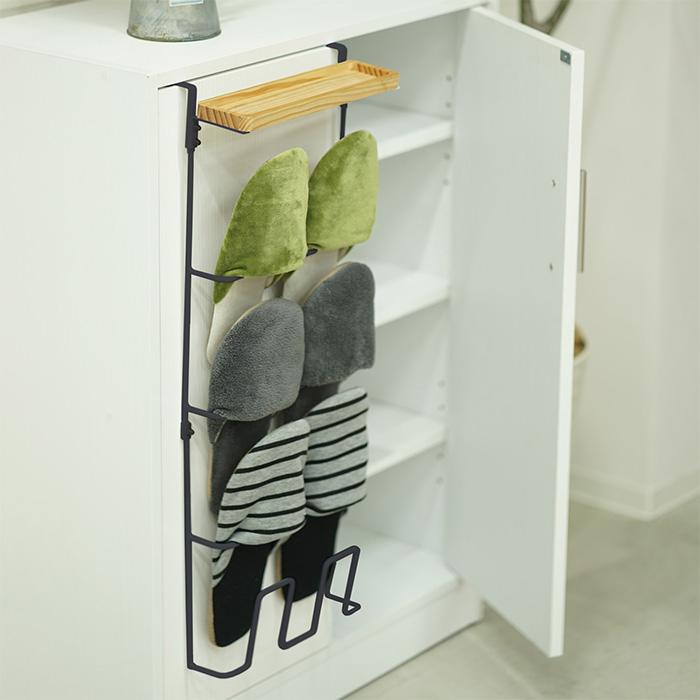 東洋ケース ERSS-SR-BK グルヴィ　スリッパラック&トレー　BK | 