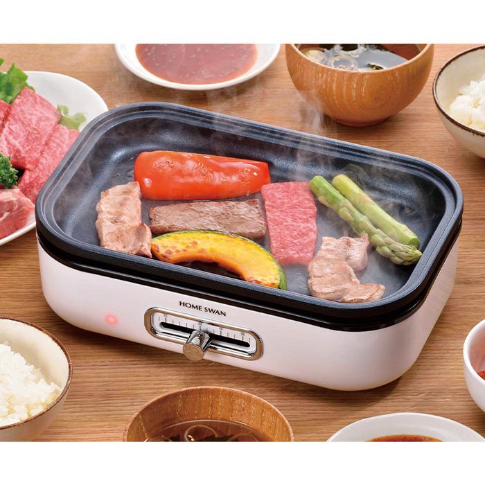 カクセー SHP-08(T) HOME SWAN ソロホットプレート たこ焼きプレート