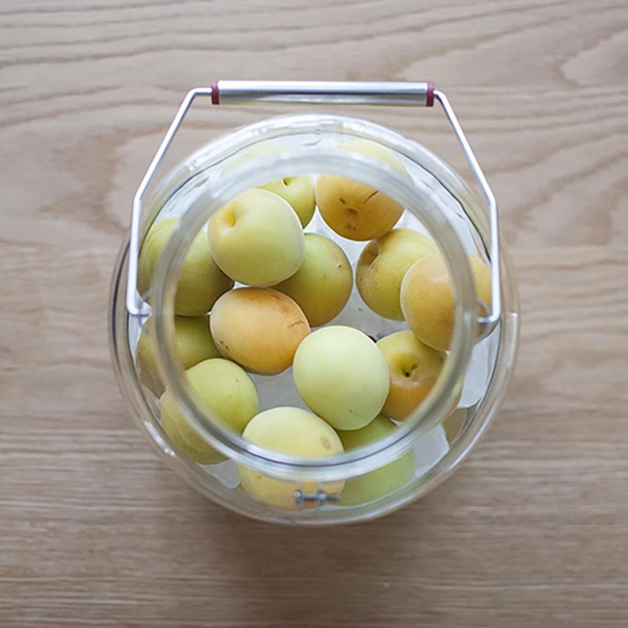 【2160円以上送料無料】アデリア　日本製　復刻梅びん3リットル　レードル付　711　梅酒づくり、果実酒作りに |  | 01