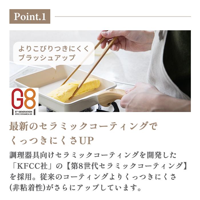 Cookterior(クックテリア)軽くて使いやすい IH・ガス対応 セラミック