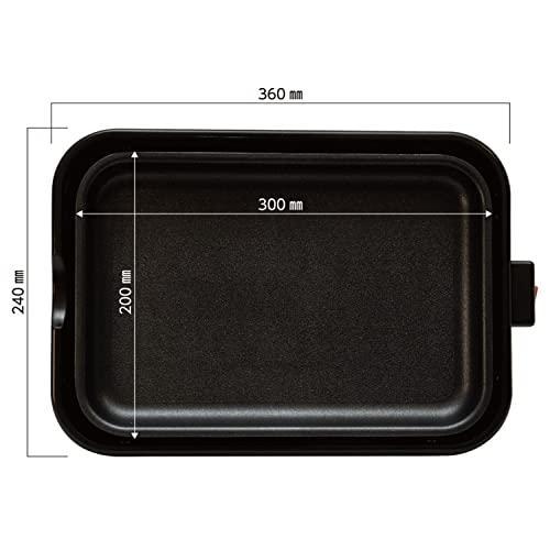 ヒロコーポレーション 2WAYクッキングプレート HT-551 【ホットプレート たこ焼きプレート フラットプレート フッ素コーティング キッチン家電 おしゃれ】 |  | 06