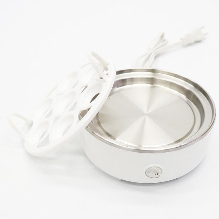 ヒロコーポレーション ゆで卵メーカー HDL-3723【ゆで卵調理器/電熱式/家族/朝ごはん/時短/一人暮らし/かんたん調理】 |  | 04