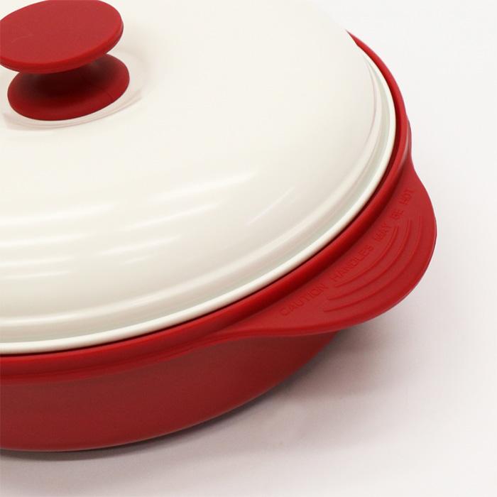 ヒロコーポレーション らくらくクック深型 RRK-MD【電子レンジ調理器/焼き魚/煮物/蒸し料理/時短/一人暮らし/かんたん調理】 |  | 04