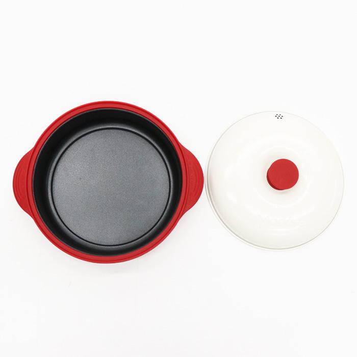 ヒロコーポレーション らくらくクック深型 RRK-MD【電子レンジ調理器/焼き魚/煮物/蒸し料理/時短/一人暮らし/かんたん調理】 |  | 06