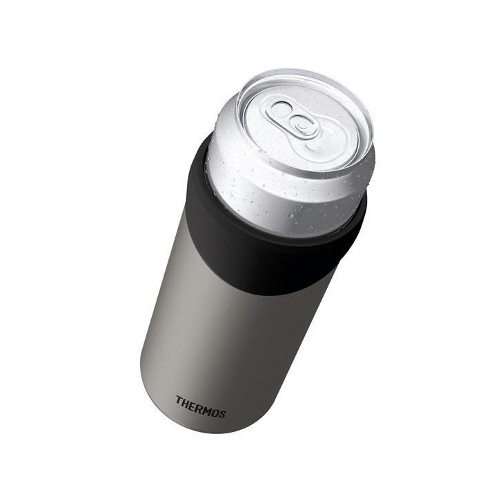 サーモス 保冷缶ホルダー JDU-501 SL 500ml缶用【THERMOS 保冷  保温 カバー 缶クーラー 食洗機対応  缶飲料 温度キープ 2WAY 缶のまま】 |  | 03