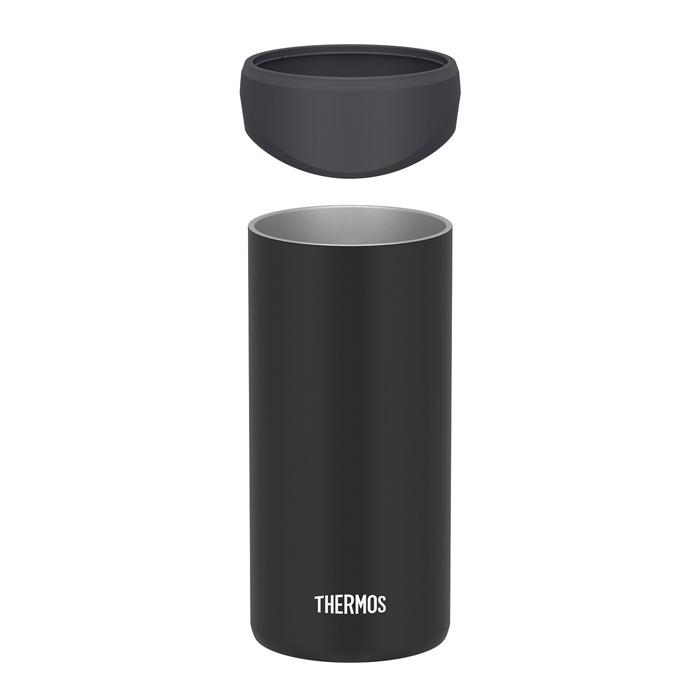 サーモス 保冷缶ホルダー JDU-501 BK 500ml缶用【THERMOS 保冷  保温 カバー 缶クーラー 食洗機対応  缶飲料 温度キープ 2WAY 缶のまま】 |  | 08