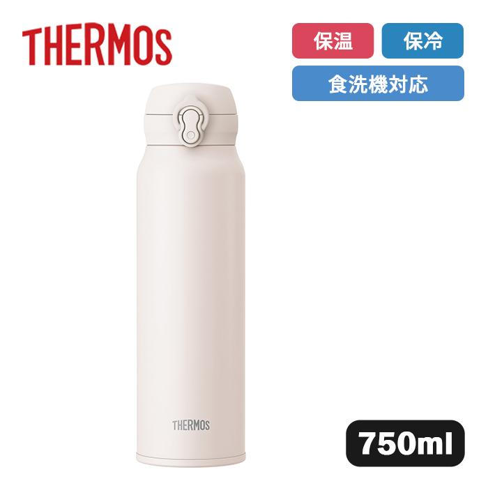 サーモス 真空断熱ケータイマグ JNL-S751 WHGG ホワイトグレージュ 750ml【THERMOS 保温 保冷 食洗機対応 ボトル マグ 水筒 水分補給 熱中症対策 アウトドア】 | 
