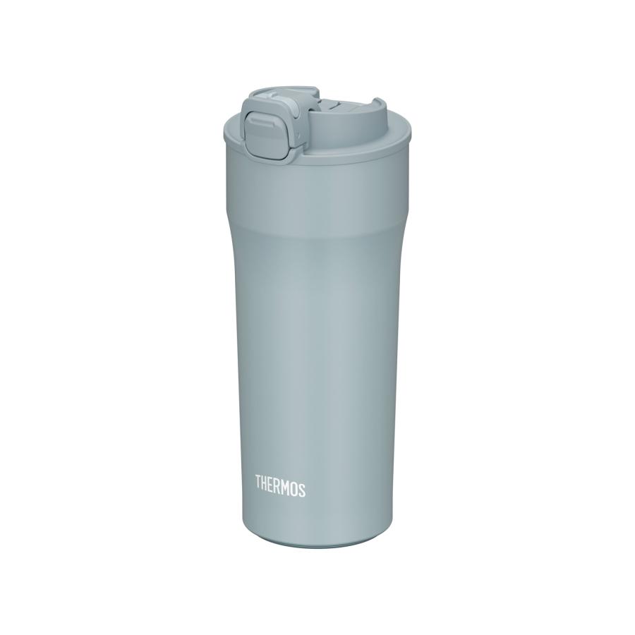 サーモス 真空断熱ケータイタンブラー JPI-420 ASB アッシュブルー 420ml【THERMOS 保温 保冷 真空断熱 食洗器対応 シリコンパーツ付き 直飲み 魔法瓶】 |  | 01