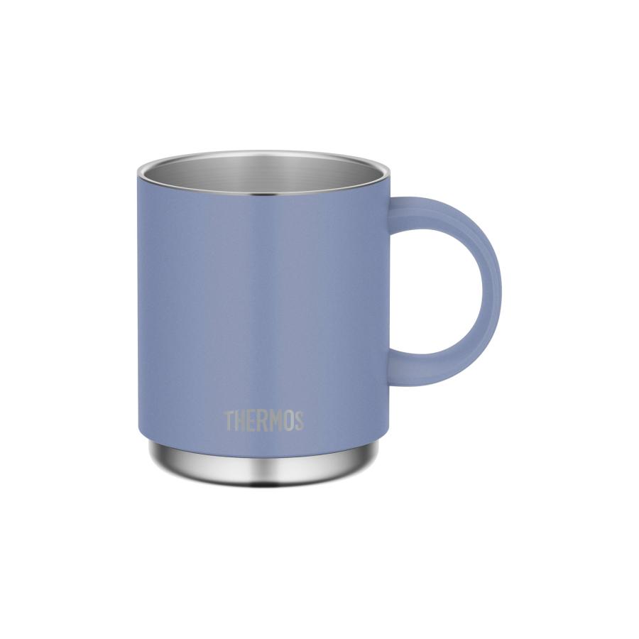 サーモス 真空断熱マグカップ JDS-352 ASB アッシュブルー 350ml【THERMOS  真空断熱マグ マグカップ 保温 保冷 食洗機 OK スタッキング 重ねられる】 |  | 01