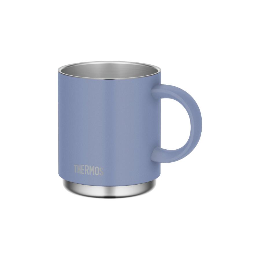 サーモス 真空断熱マグカップ JDS-352 ASB アッシュブルー 350ml【THERMOS  真空断熱マグ マグカップ 保温 保冷 食洗機 OK スタッキング 重ねられる】 |  | 02
