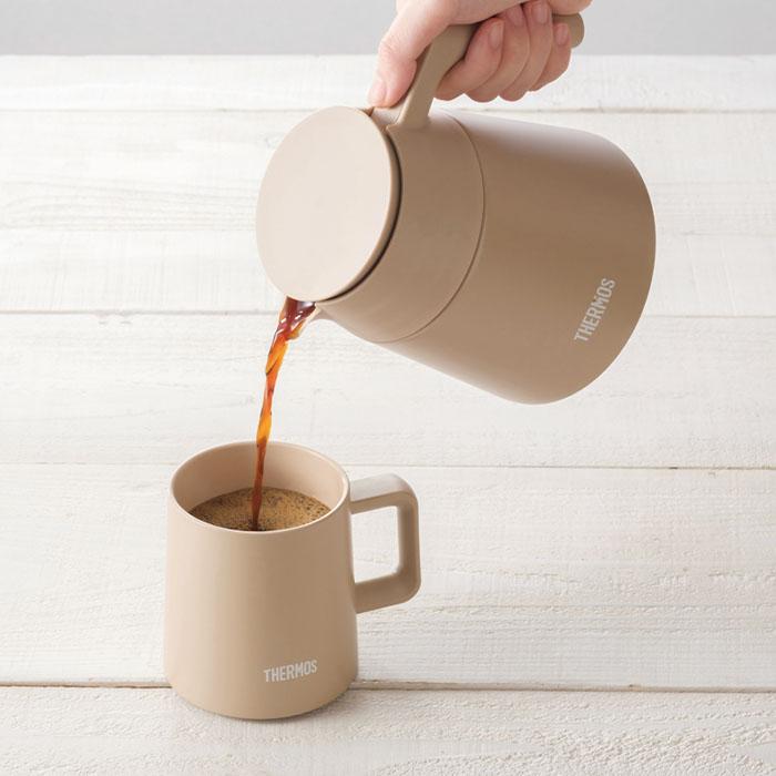 サーモス TTF-720 CL コーヒーサーバー 720ml カフェラテ 保温保冷 食