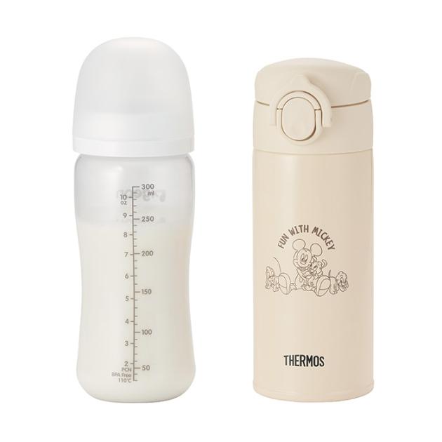 2025 春 サーモス 調乳用ステンレスボトル 0.35L ミッキー 2025 春 サーモス 調乳用ステンレスボトル 0.35L ミッキー