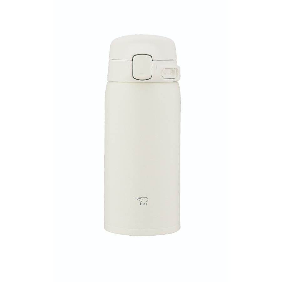 象印 ステンレスマグボトル 360ml コクーンホワイト SU-BA36WM 【ZOJIRUSHI 魔法瓶 水筒 ボトル シームレス ワンタッチ マグ 白】 | 