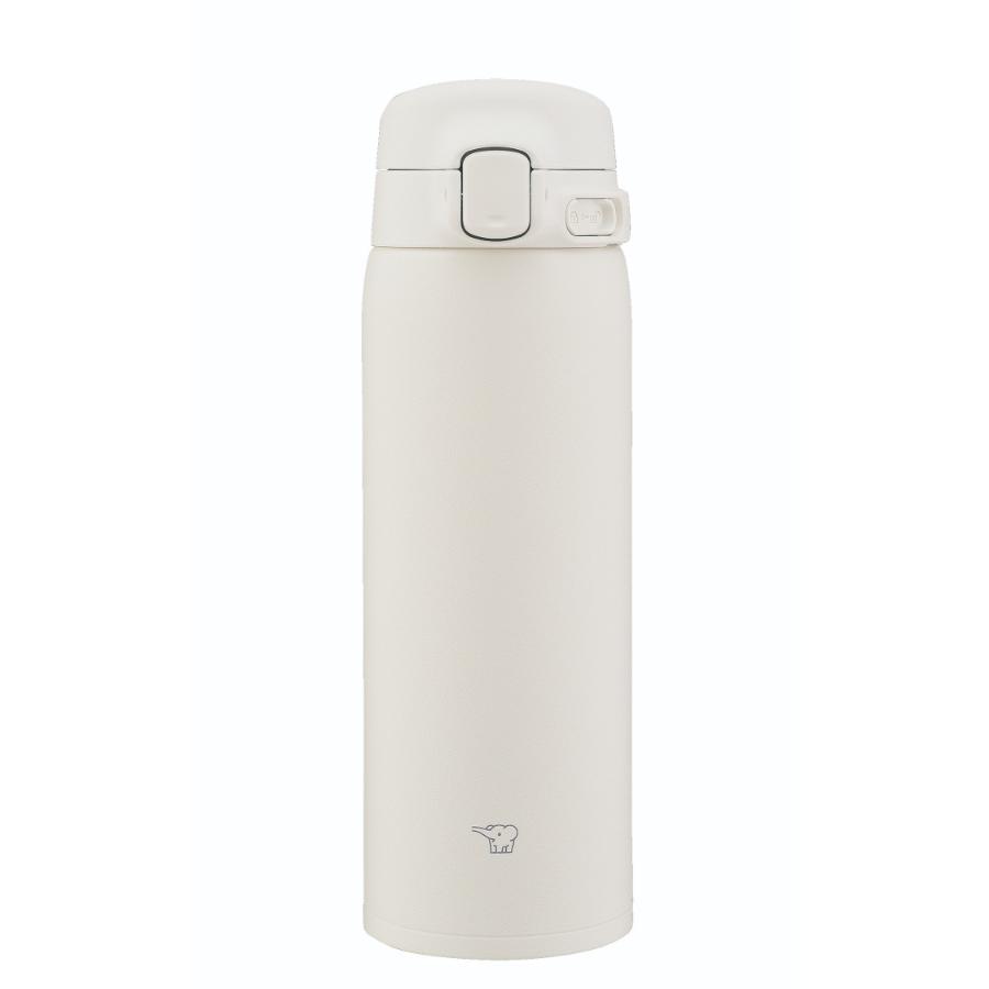 象印 ステンレスマグボトル 480ml コクーンホワイト SU-BA48WM 【ZOJIRUSHI 魔法瓶 水筒 ボトル シームレス ワンタッチ マグ 白】 | 