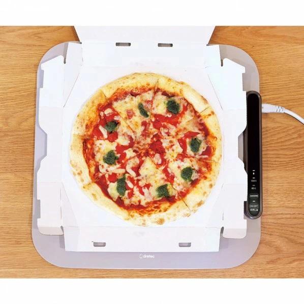 ドリテック フードウォーマー ホッとマットまる WM-100 BE 収納袋付き【dretec 保温マット 電気プレート ホットプレート 保温プレート 電気保温 ピザ】 |  | 03