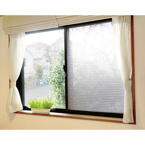 【2160円以上送料無料】ユーザー　U-Q420　日本製 窓に貼る　目隠しシート　90x90　ホワイト |  | 01