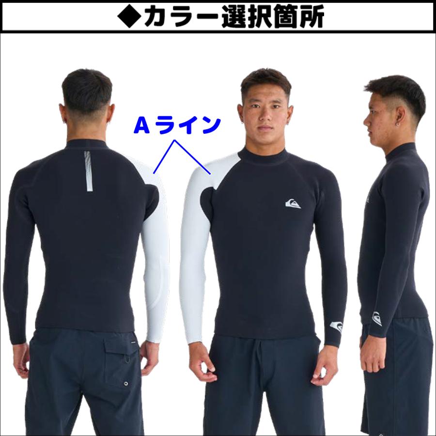 新品未使用 QUIKSILVER ウェットスーツ タッパー Mサイズ Quiksilver（クイックシルバー） 25 QUIKSILVER ウエットスーツ 長袖