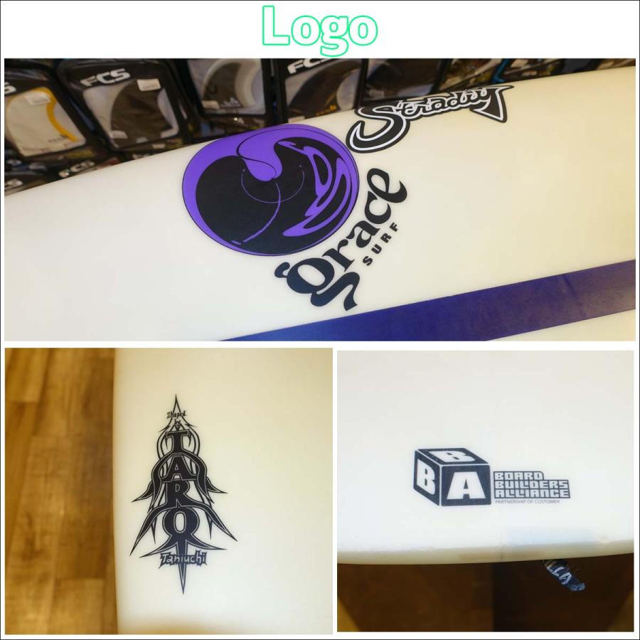 中古】 サーフボード ショートボード GRACE グレース TV-Z 5'10 トライ
