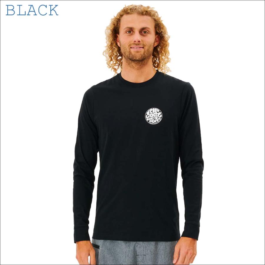 24 SS RIPCURL リップカール ラッシュガード ICONS OF SURF UPF L/S