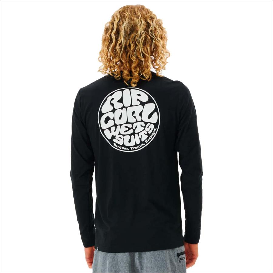 24 SS RIPCURL リップカール ラッシュガード ICONS OF SURF UPF L/S