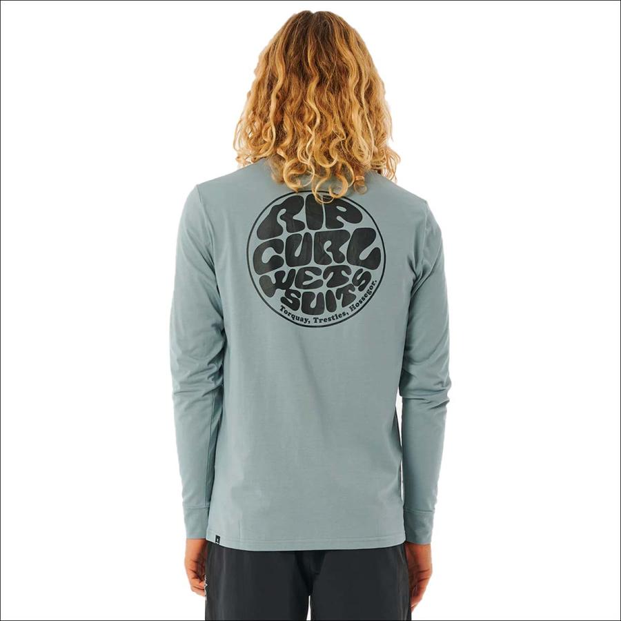 24 SS RIPCURL リップカール ラッシュガード ICONS OF SURF UPF L/S