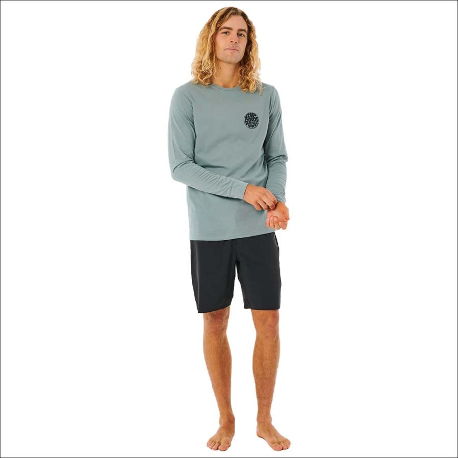 24 SS RIPCURL リップカール ラッシュガード ICONS OF SURF UPF L/S