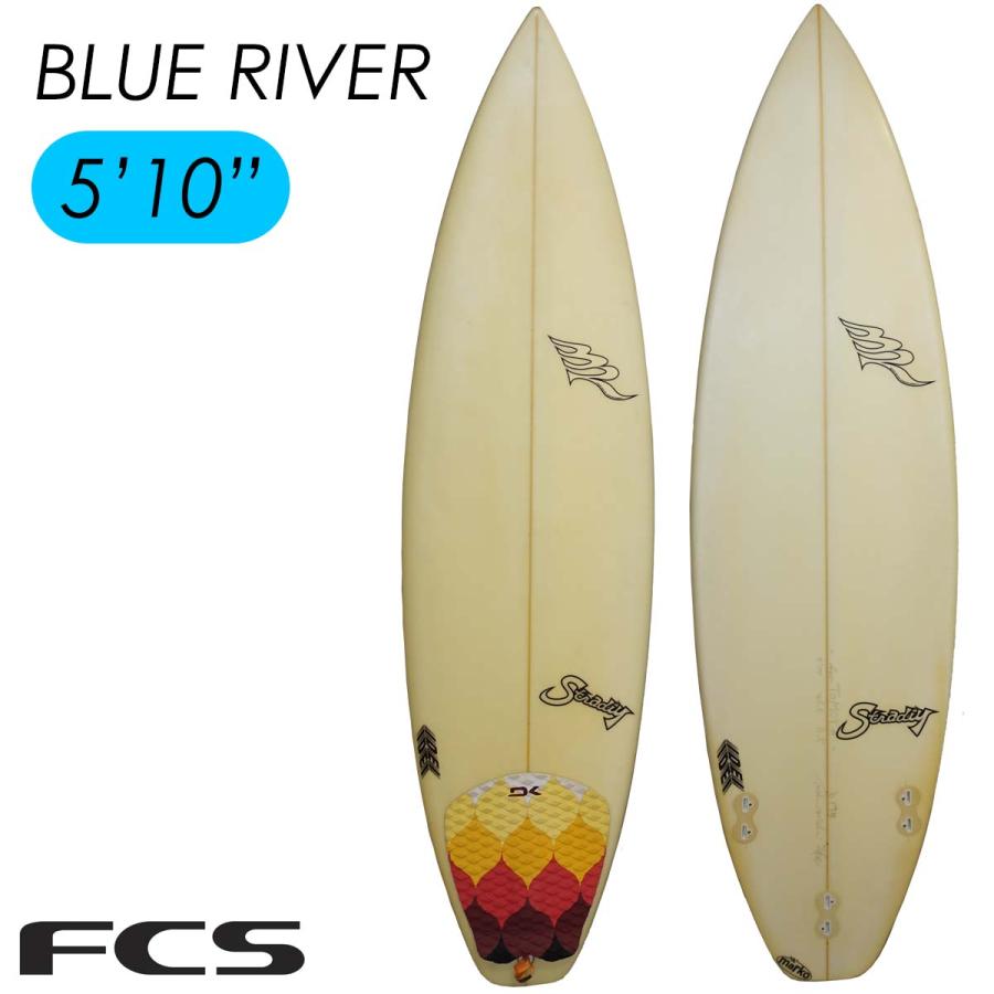 中古】 サーフボード ショートボード BLUE RIVER SURFBOARDS 5' 10 FCS