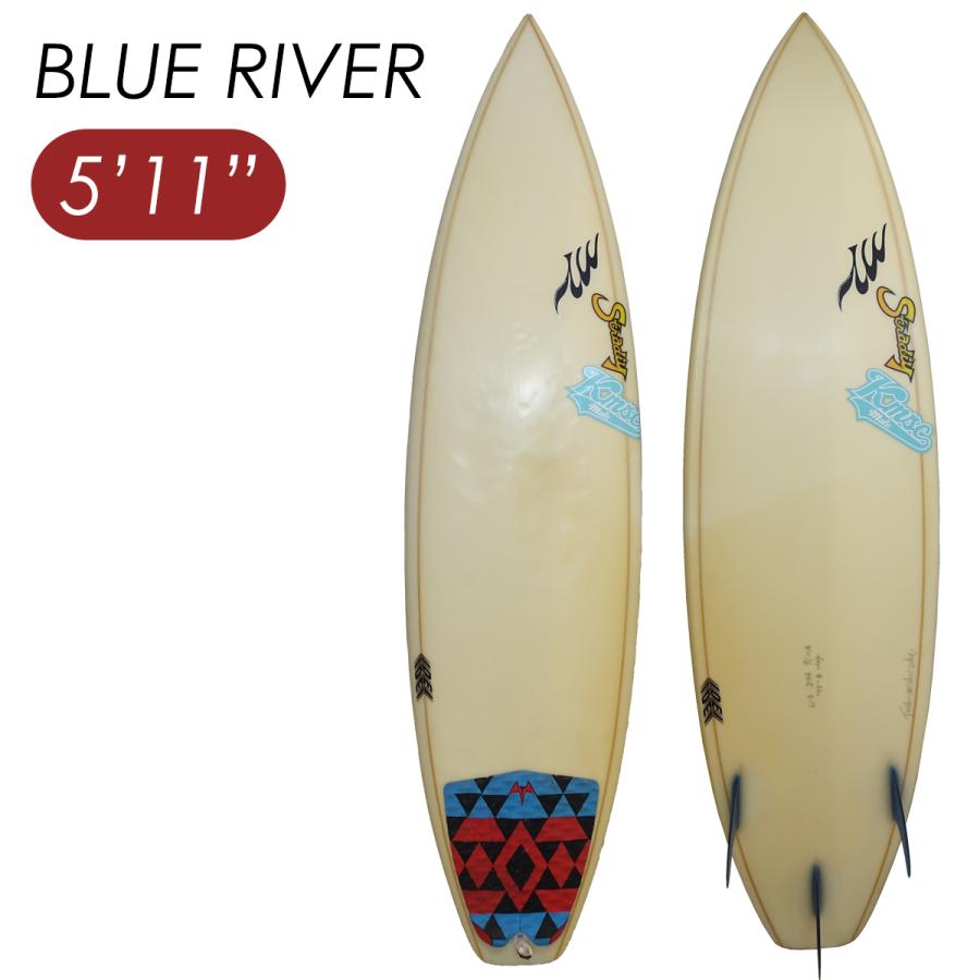 ショートボード　中古YUサーフボード 中古】 サーフボード ショートボード BLUE RIVER SURFBOARDS 5' 11