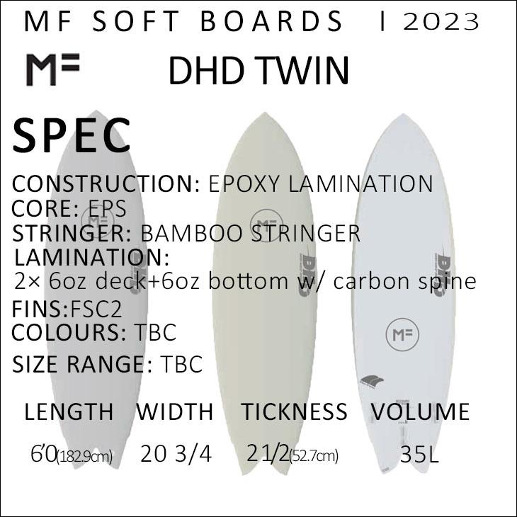 2023年 ミックファニング ソフトボード DHD TWIN 6'0 ディーエイチ