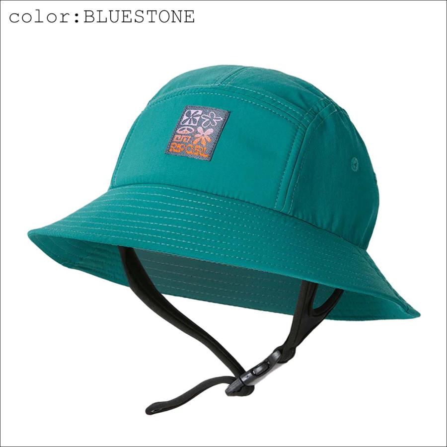 24 SS RIPCURL リップカール サーフハット SWC SURF BUCKET HAT 帽子 サーフィン アウトドア レジャー 顎紐 あご紐 メンズ 2024年春夏 1DZMHE 日本正規品｜stradiy｜02