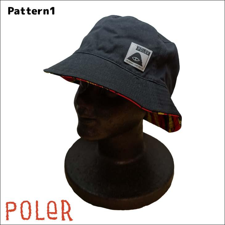 POLeR（ポーラー） バケットハット REVERSIBLE BUCKET 帽子