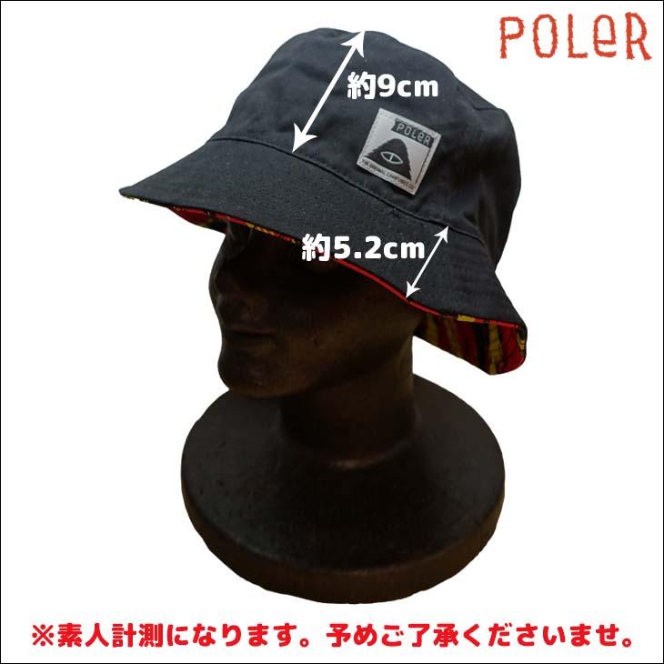 POLeR（ポーラー） バケットハット REVERSIBLE BUCKET 帽子