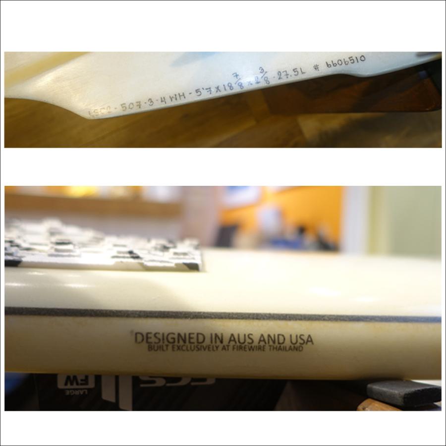 【中古 Aランク】5'7 FIREWIRE ファイヤーワイヤー Sci-Fi 2.0 Slater Designs TOMO EPS サーフボード ショートボード FCS2 ユーズドボード 日本正規品 |  | 06