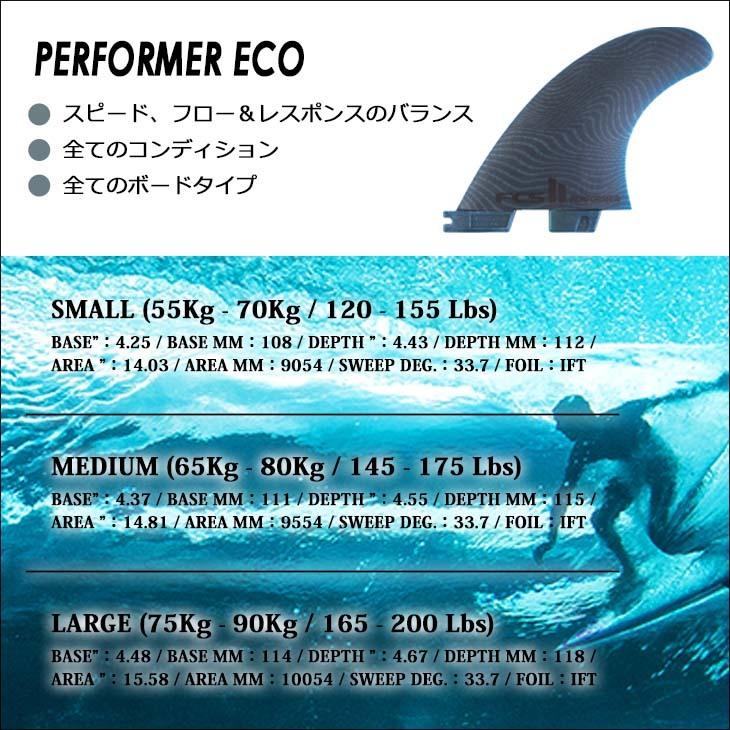 FCS FCS2 フィン バラフィン 単品 1枚売り PERFORMER NEO GLASS
