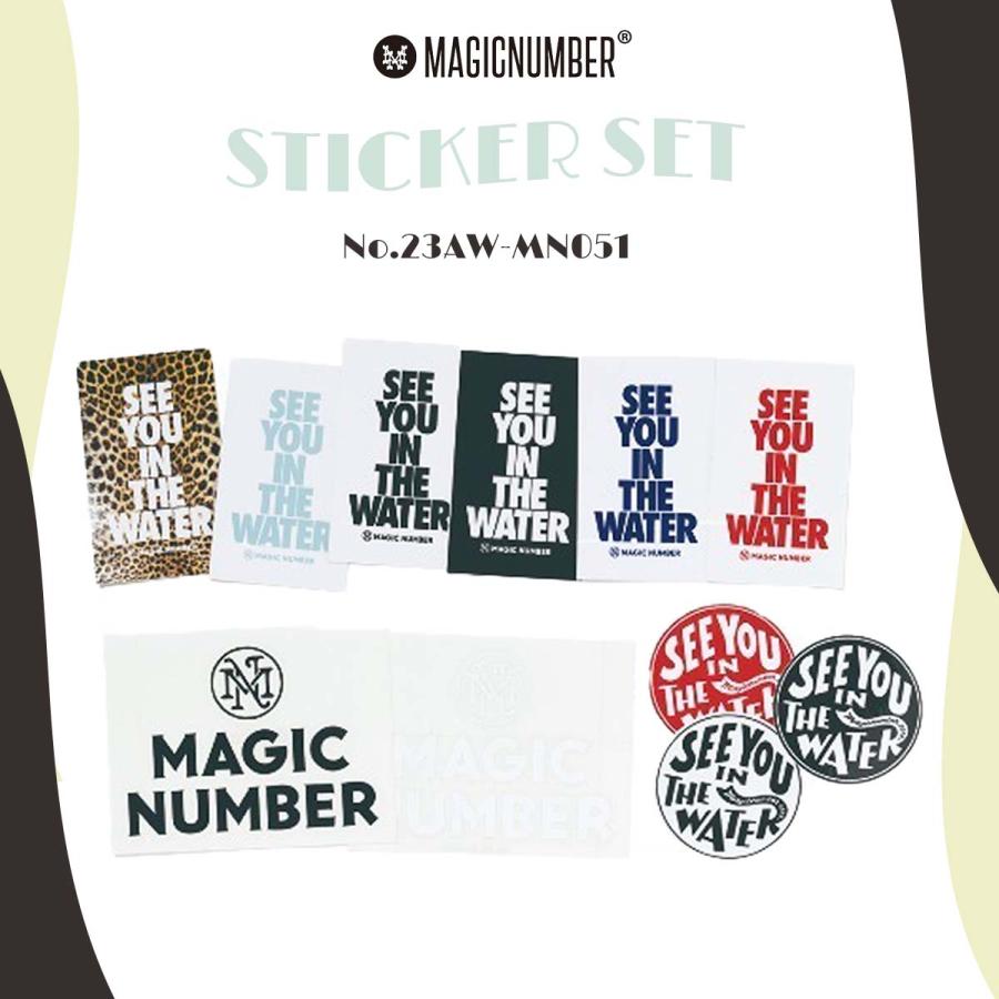 MAGIC NUMBER（マジック ナンバー） 23 AW MAGIC NUMBER ステッカー